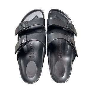 Birkenstock Black Two-Strap EVA Sandals